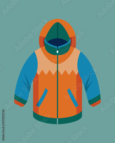 A comfortable and sustainable made from regenerated nylon and designed to last through multiple seasons.. Vector illustration