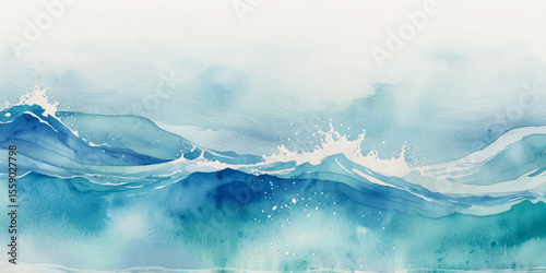 Art teal soft blue sea water ocean wavy and silver marble texture background. Water ocean wave white and soft blue aqua, teal and marble texture	