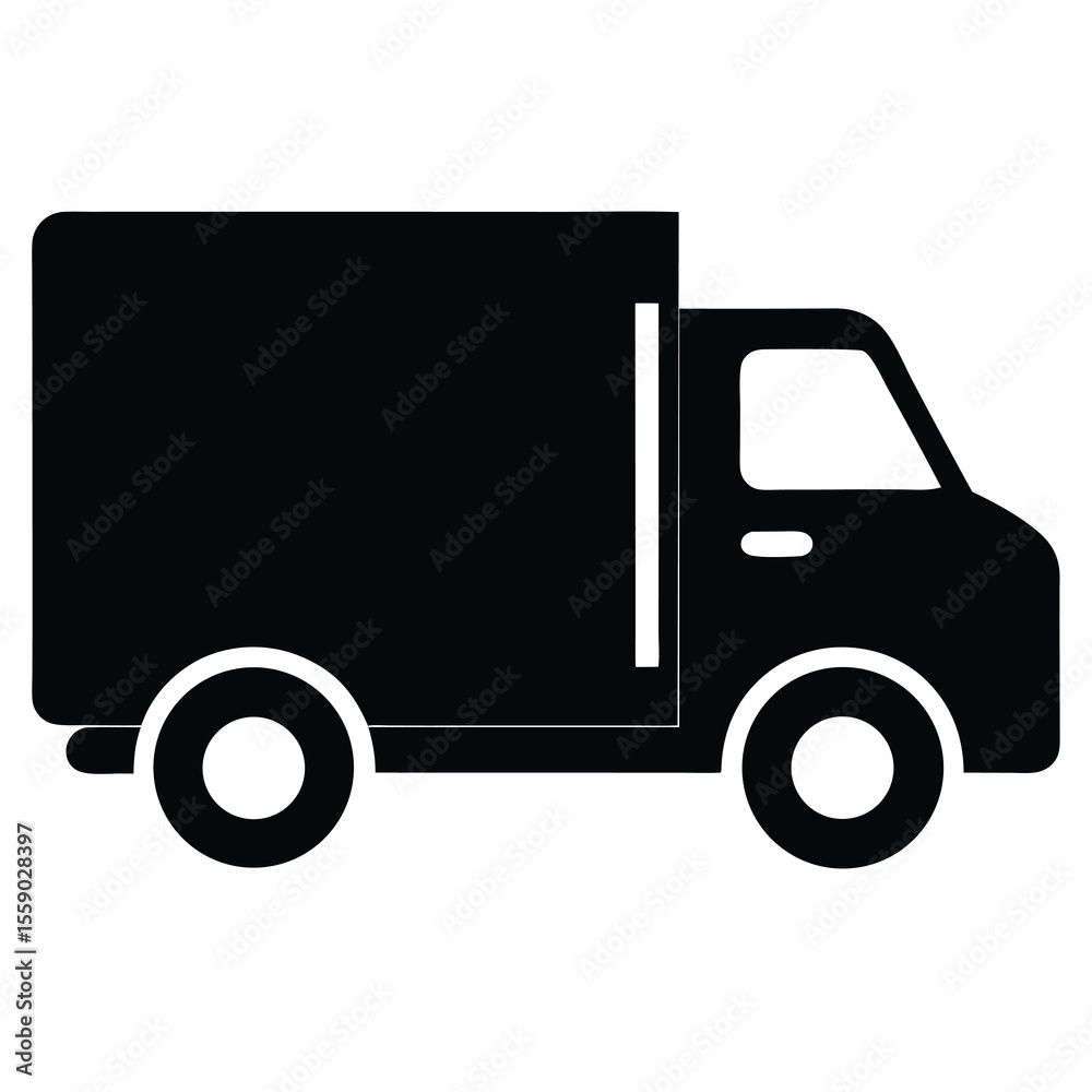 Fototapeta premium Truck icon