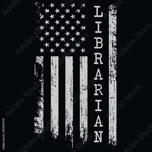 Librarian Graphic design for Library Lovers