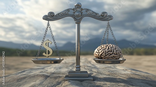 Balance of brain and money