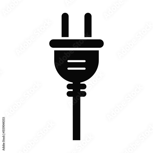 Electrical Plug Icon Power Connection Symbol