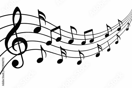 abstract music background