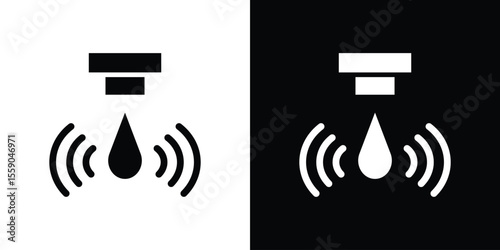Water sensor icon vector design element vector eps 10