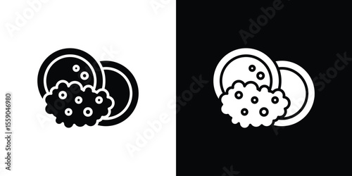 Washing dishes icon vector design element vector eps 10
