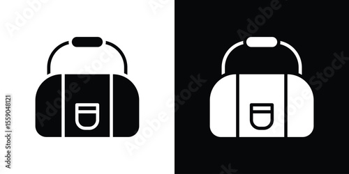 Sports bag icon vector design element vector eps 10