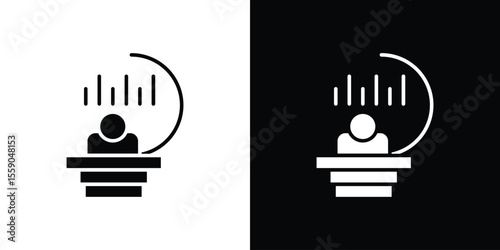 Solarium icon vector design element vector eps 10