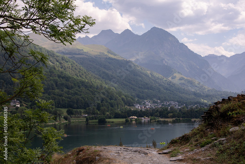 Canvas Print Lac de Genos Loudenvielle