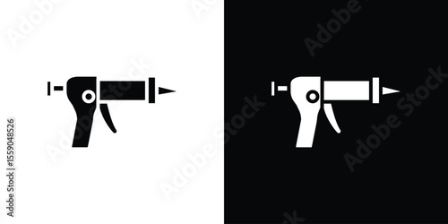 Sealants gun icon vector design element vector eps 10