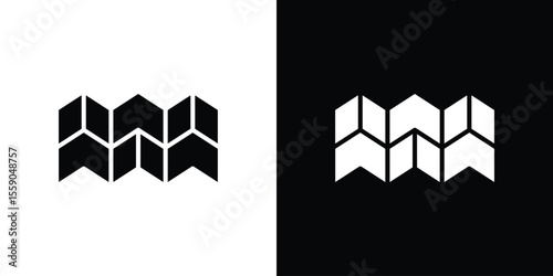 Roof tile icon vector design element vector eps 10