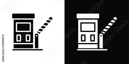 Road toll icon vector design element vector eps 10
