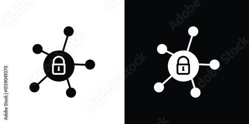 Private network icon vector design element vector eps 10