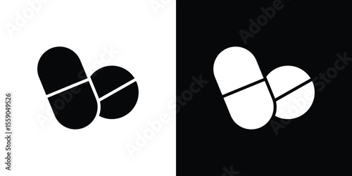 Pills icon vector design element vector eps 10
