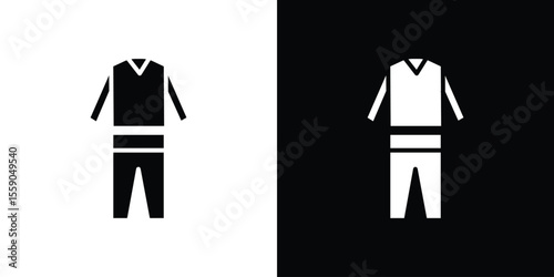 Pijama icon vector design element vector eps 10