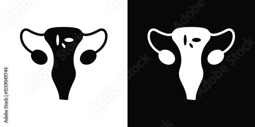 Pelvic inflammatory disease icon vector design element vector eps 10