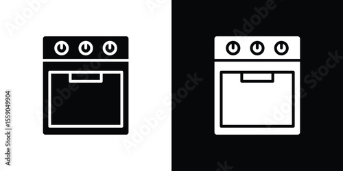 Oven icon vector, Symbol, logo illustrations
