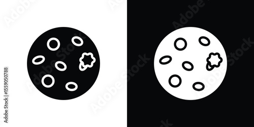 Leukemia icon vector design element vector eps 10