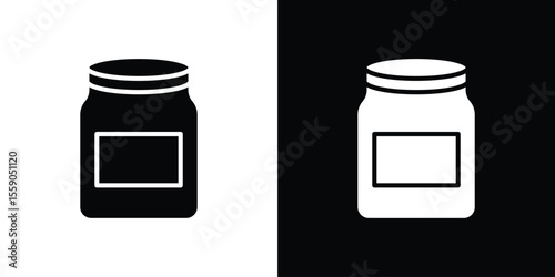 Jar icon vector, Symbol, logo illustrations