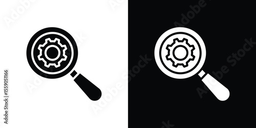 Investigate icon vector design element vector eps 10