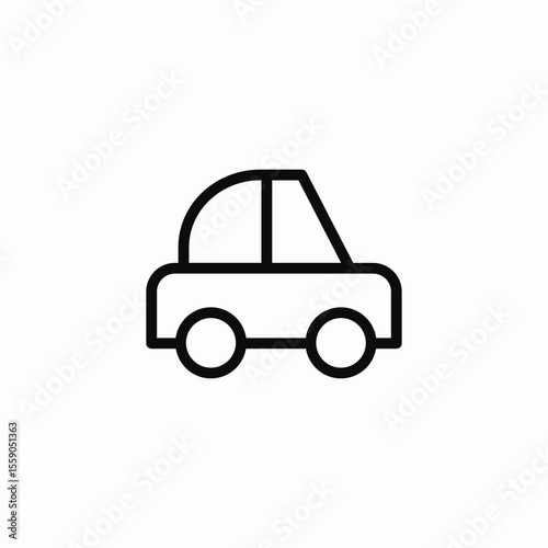 vehicle drive icon sign vector