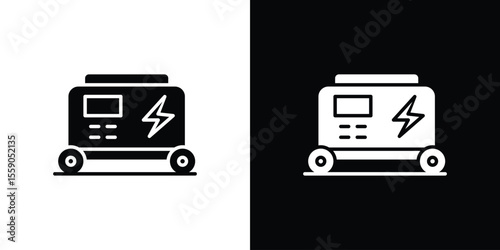 Generator icon vector design element vector eps 10