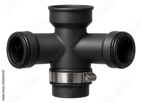 A dual outlet sink drain adapter for connecting both a dishwasher and a garbage disposal to a single drainpipe.
