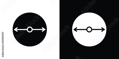 Diameter icon vector design element vector eps 10