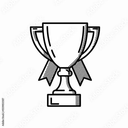 International Chess Day with a trophy, an image with celebration and sport. International Chess Day, a symbolic icon for competition and achievement.
