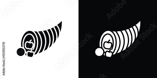 Cornucopia icon vector design element vector eps 10