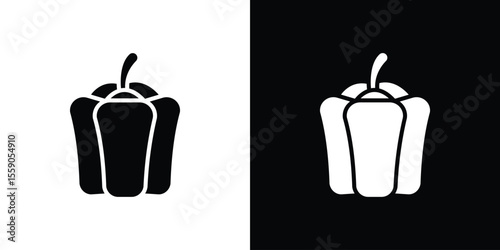 Capsicum icon vector design element vector eps 10