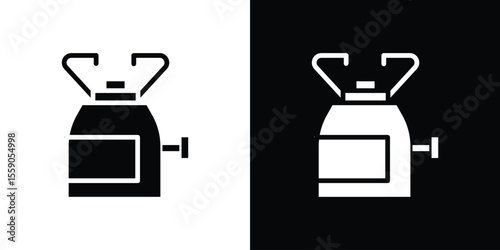 Camping gas icon vector design element vector eps 10