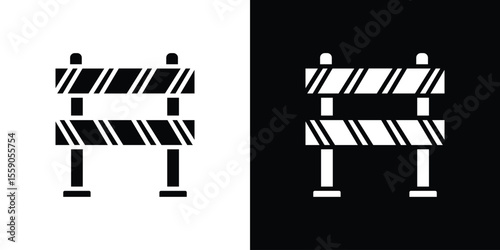 Barrier icon vector design element vector eps 10