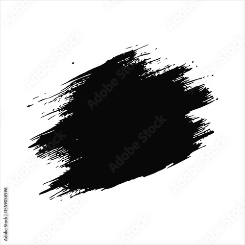 Bold splash of artistic expression a statement of raw energy and creative force using a harsh