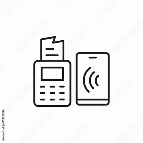 device cellphone payments icon sign vector