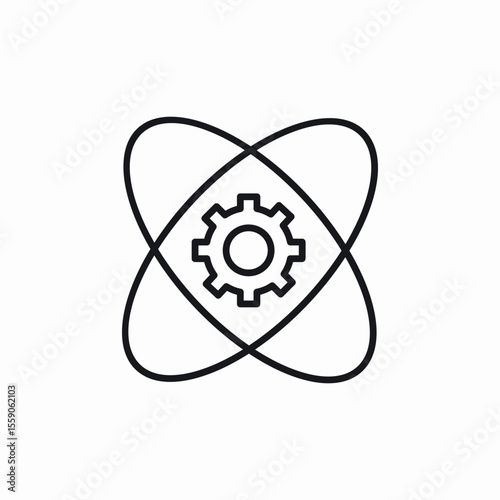science modification icon sign vector