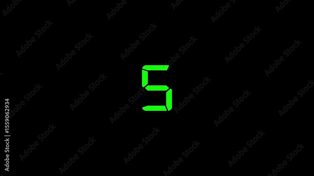 Minimal Countdown timer animation from thirty to zero seconds countdown. Countdown animation from 30 to 0 seconds.
