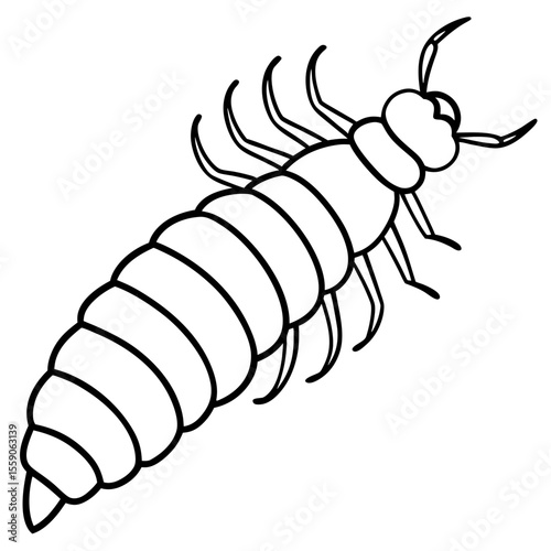 Silkworm Ink Style Art