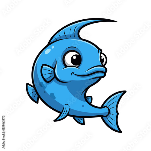 Cute sea creature icons very cool design