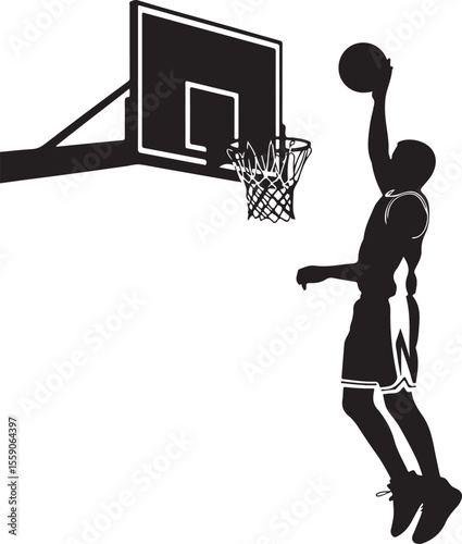 Basketball Player Silhouette Bundle – Slam Dunk SVG Clipart

Basketball Action Silhouettes – Digital Sports Vector Set

Hoop & Dunk Silhouette Design – SVG PNG for Cricut & Shirts

Basketball Silhouet