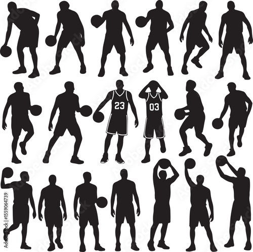 Basketball Player Silhouette Bundle – Slam Dunk SVG Clipart

Basketball Action Silhouettes – Digital Sports Vector Set

Hoop & Dunk Silhouette Design – SVG PNG for Cricut & Shirts

Basketball Silhouet