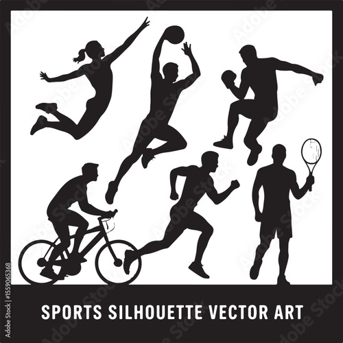 Player Dunking Basketball Silhouette

Basketball Dribbling Action Vector

Jump Shot Silhouette of Basketball Player

Basketball Hoop and Ball Vector Art

Fast Break Basketball Scene Silhouette