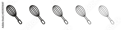 Whisk icon vector design element vector eps 10