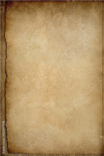 A rich, aged paper texture with a vintage vignette and subtle grunge, resembling an antique parchment page perfect for retro designs