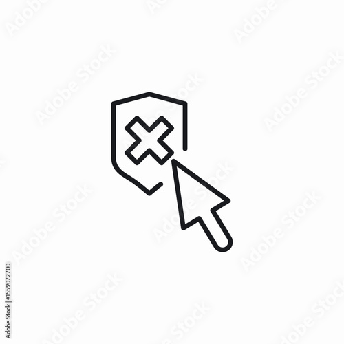 removal protection icon sign vector