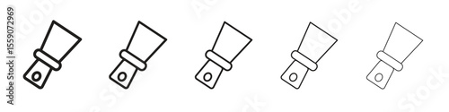 Putty knife icon vector design element vector eps 10