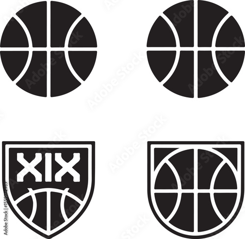 Player Dunking Basketball Silhouette

Basketball Dribbling Action Vector

Jump Shot Silhouette of Basketball Player

Basketball Hoop and Ball Vector Art

Fast Break Basketball Scene Silhouette