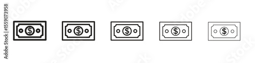 Money icon vector design element vector eps 10