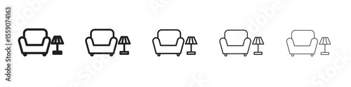 Lounge icon vector design element vector eps 10