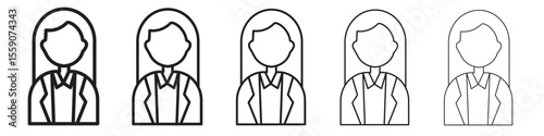 Lawyer icon vector design element vector eps 10