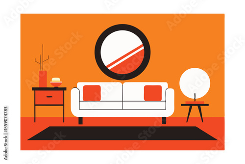 Modern Living Room Interior Design With Stylish Furniture